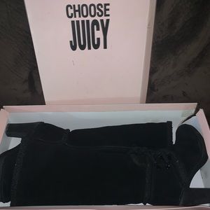 Original Juicy Couture suede wool boots